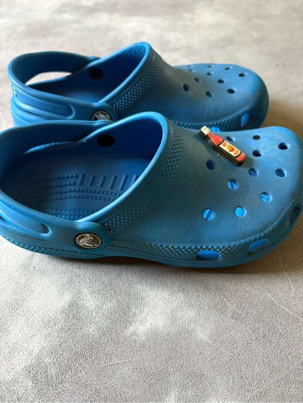 Crocs Kids Blue Clogs | 1